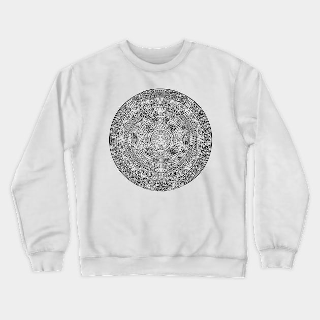 Calendario azteca Crewneck Sweatshirt by MrTlaloc